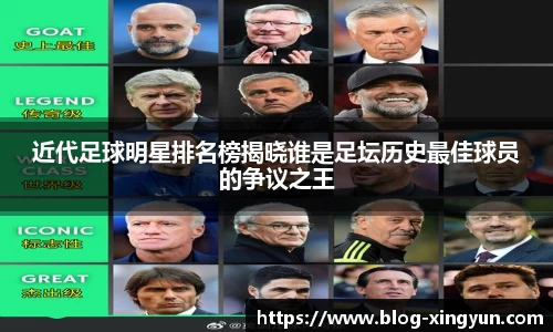 近代足球明星排名榜揭晓谁是足坛历史最佳球员的争议之王